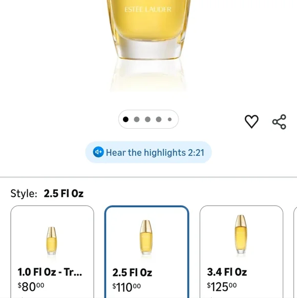 Beautiful by Estee Lauder for Women 3.4 oz Eau de Parfum Spray No Box - Picture 6 of 6